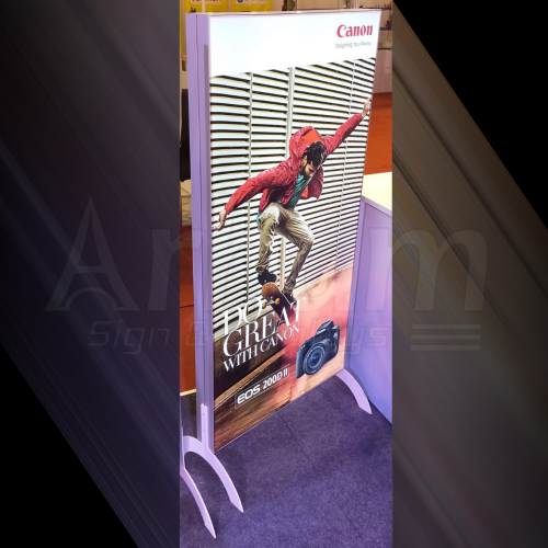 Fabric Signage Floor Standee